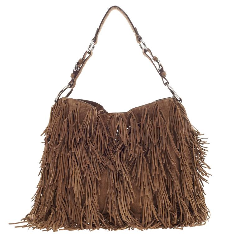 prada fringe bag