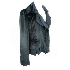 Yves Saint Laurent Velvet and Silk Evening Jacket 