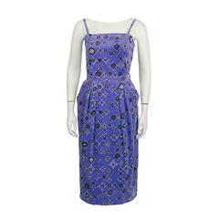 1970's Emilio Pucci Periwinkle Velvet Ensemble 6