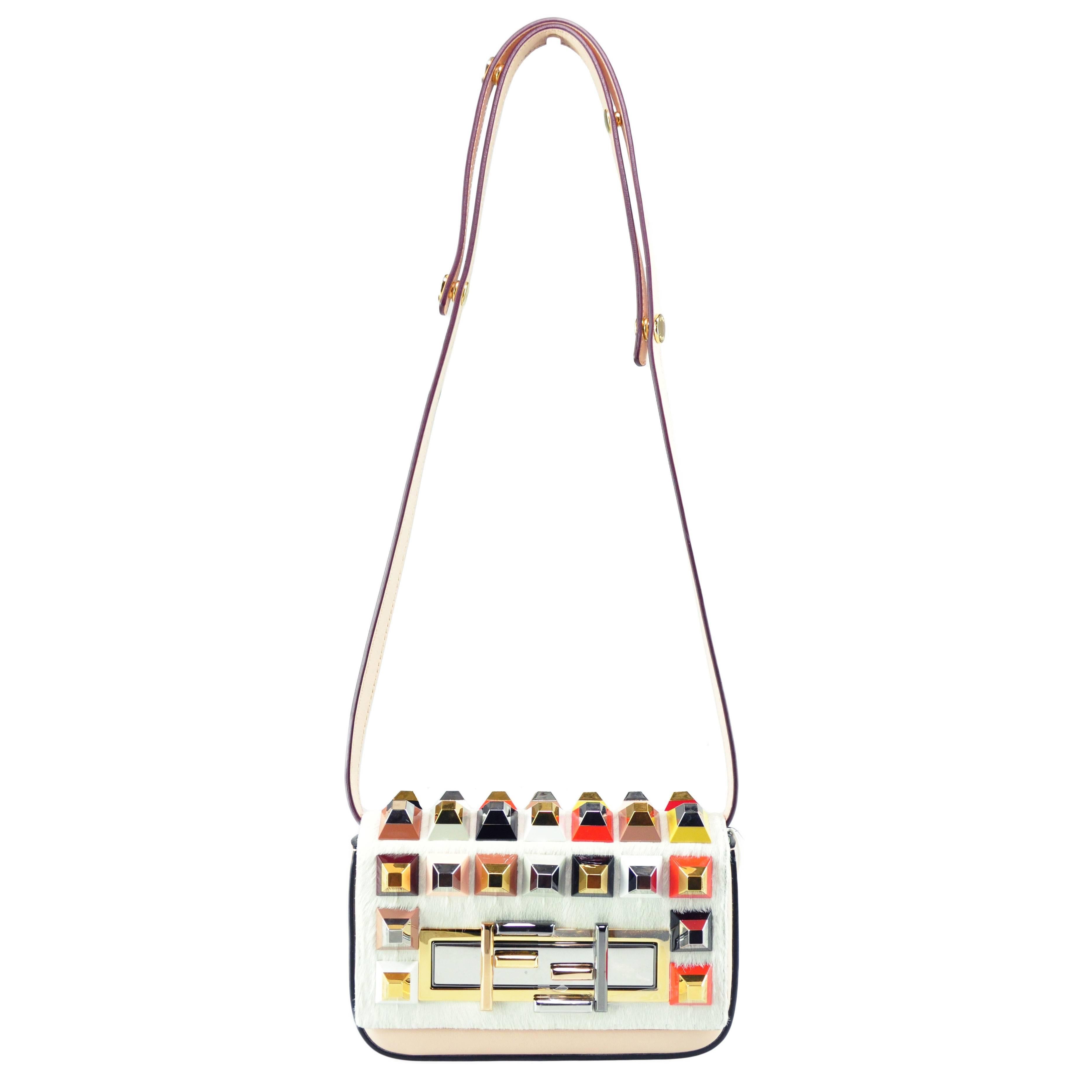 Fendi Mini 3baguette Crossbody Bag   For Sale