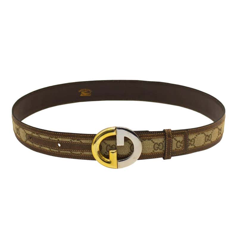 1970s Gucci Monogram Belt at 1stDibs | 70s gucci belt, 1970s belts ...