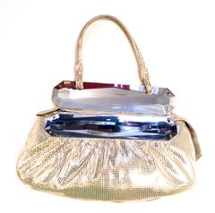 Beautiful New Fendi Bag - Fabulous Metallic - Leather and Suede 5