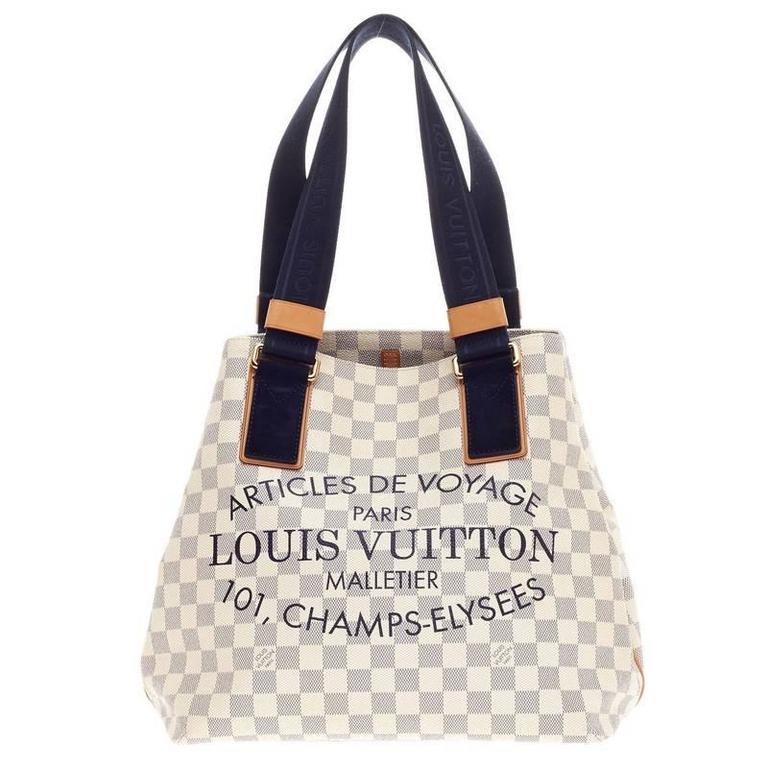 Louis Vuitton Articles De Voyage Cabas MM Shoulder Bag