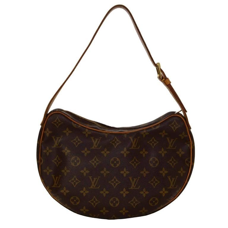 Louis Vuitton Monogram Croissant MM Bag For Sale at 1stDibs