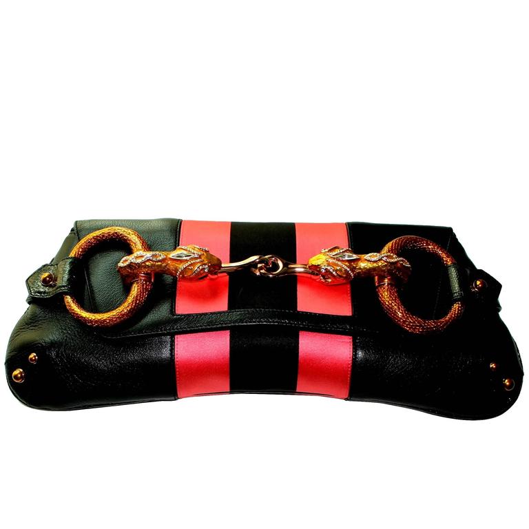 gucci snake clutch