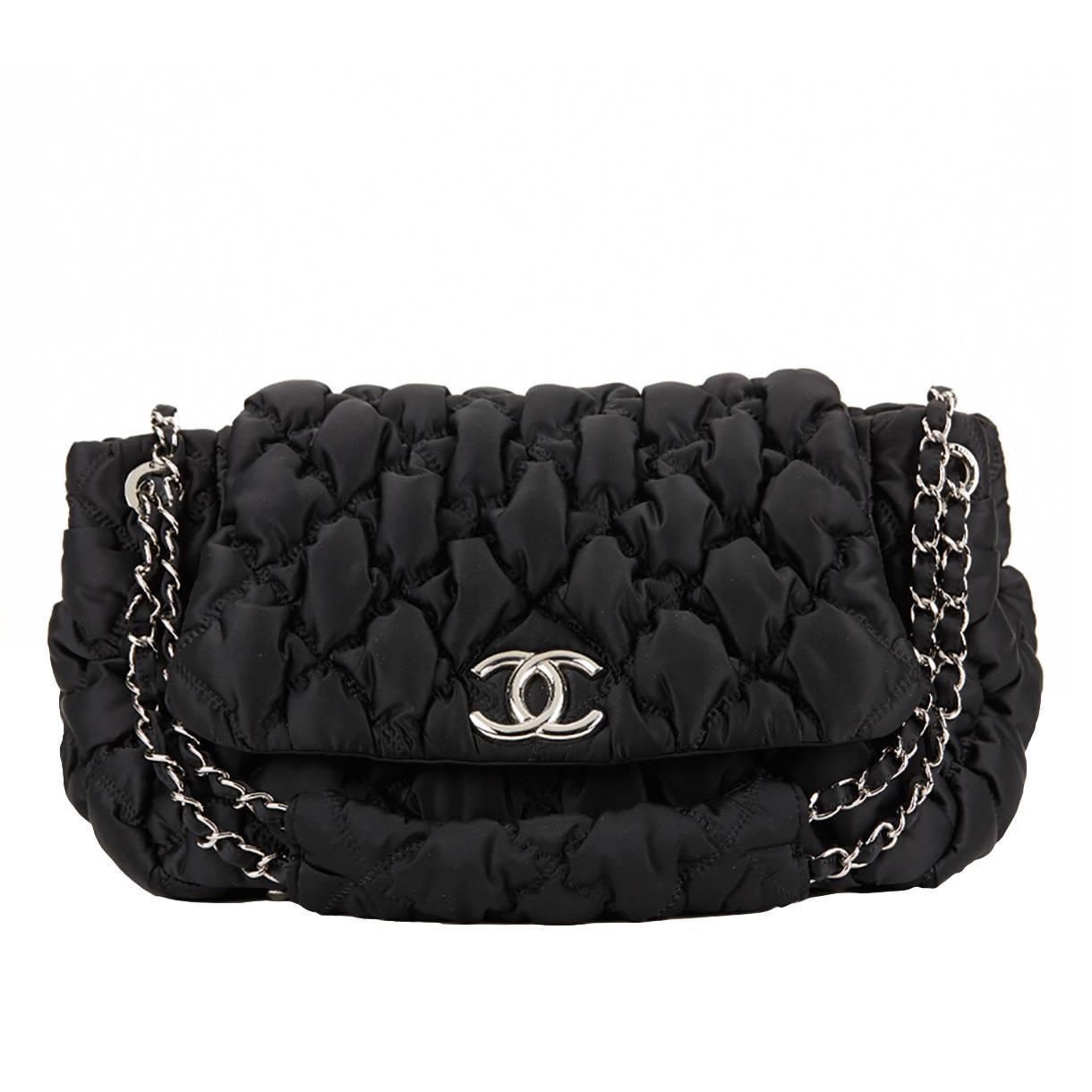 chanel bubble quilted bag