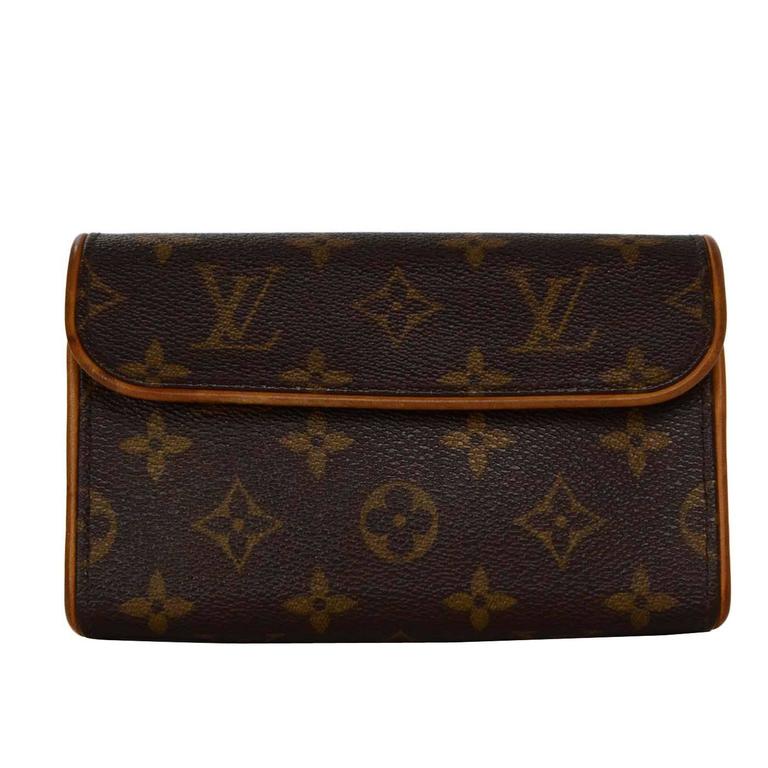 Louis Vuitton Monogram Canvas Belt Bag/Pouch GHW For Sale at 1stdibs