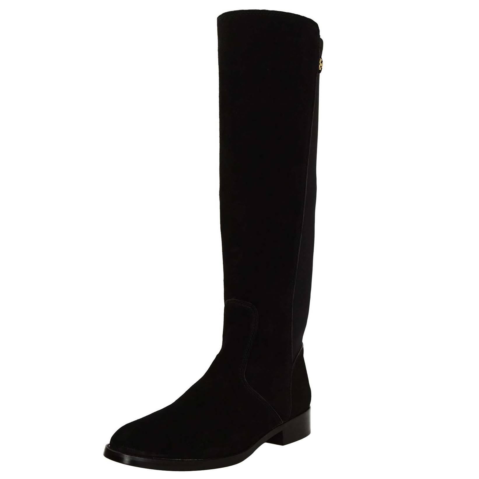 tory burch selden riding boot