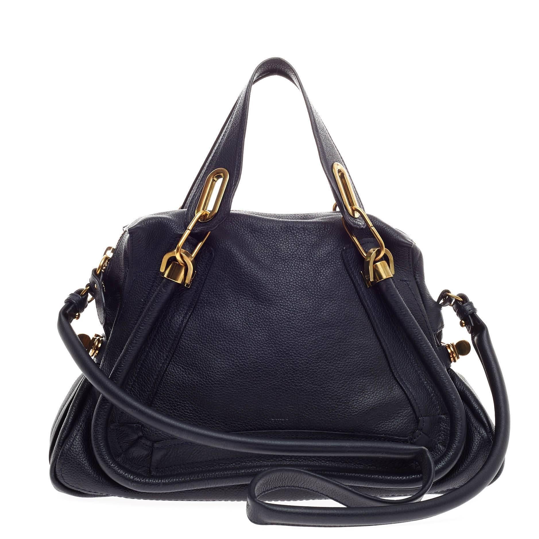 Chloe Paraty Top Handle Bag Leather Medium