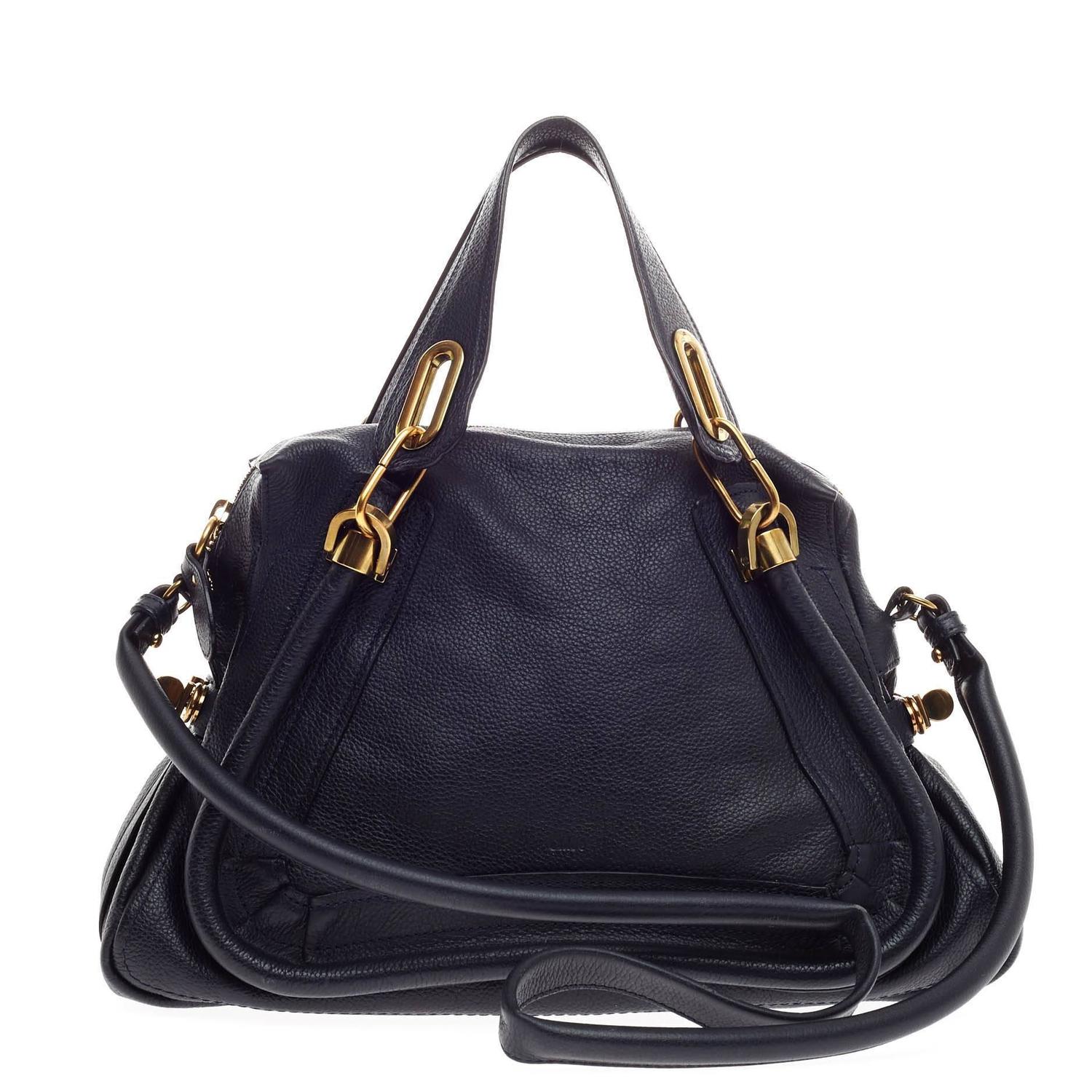 Chloe Paraty Top Handle Bag Leather Medium at 1stdibs