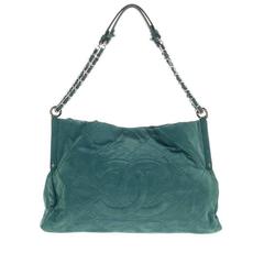 Chanel Sea Hit Shoulder Bag Iridescent Calfskin Medium