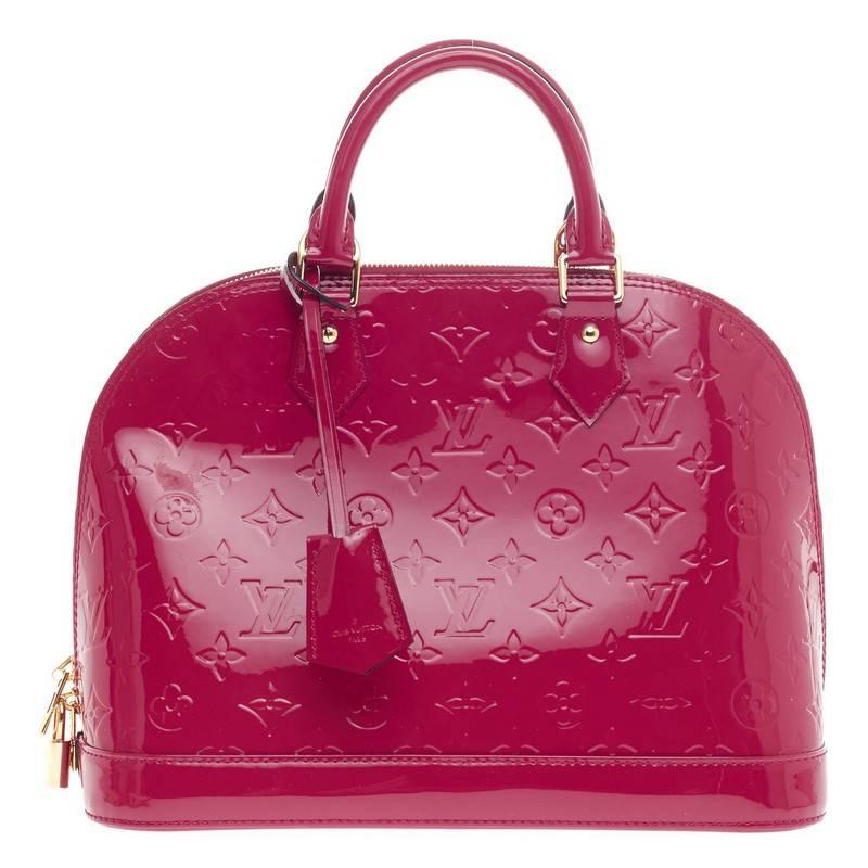 Louis Vuitton Alma Monogram Vernis PM