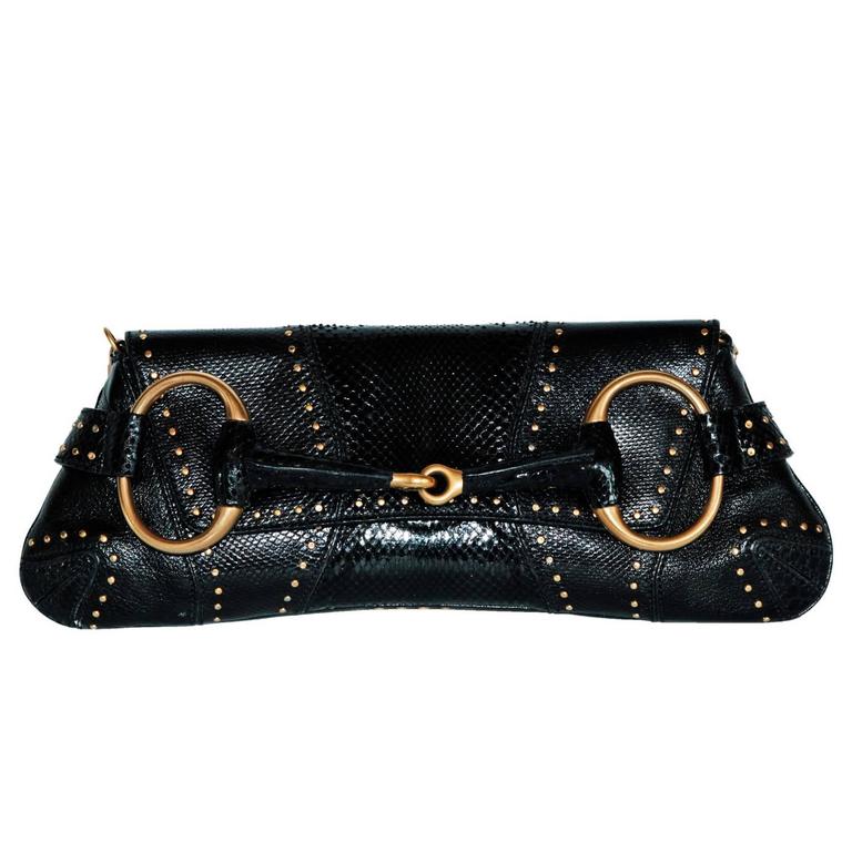 That Incredible Black Python Horsebit Bag From Tom Ford Gucci FW2003 ...
