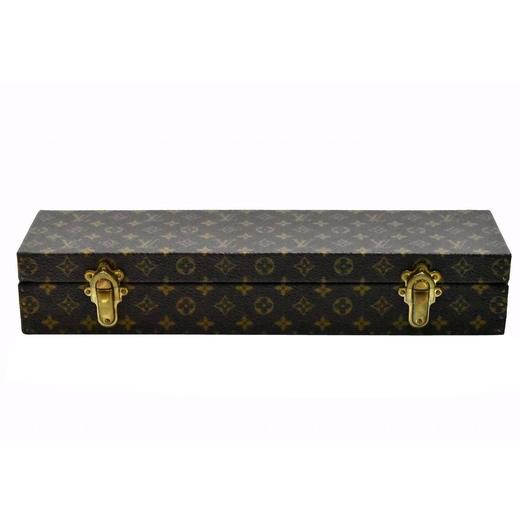 Louis Vuitton Monogram Small Travel Men's Women's Jewelry Watch Case Trunk  Bag For Sale at 1stDibs