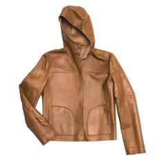 Prada Camel Hair & Leather Reversible Jacket 8