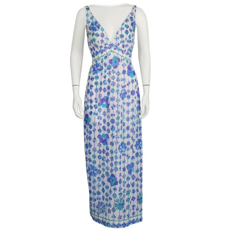 1970's Emilio Pucci For Formfit Rogers Slip Dress For Sale at 1stDibs |  emilio pucci formfit rogers, pucci slip dress