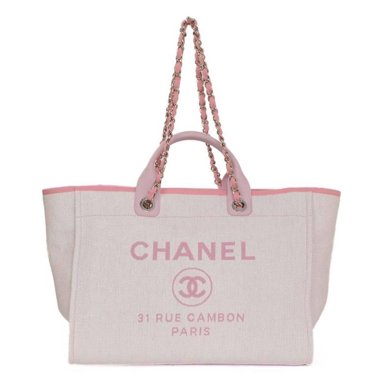 chanel shopping bag large tote