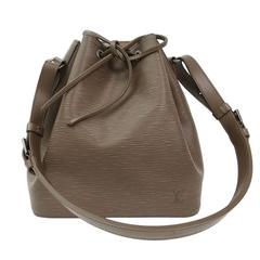 Louis Vuitton Taupe Epi Leather Silver Hardware Bucket Crossbody Shoulder Bag