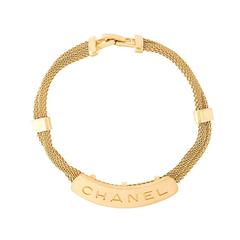 Vintage Chanel Mesh Chain Bracelet