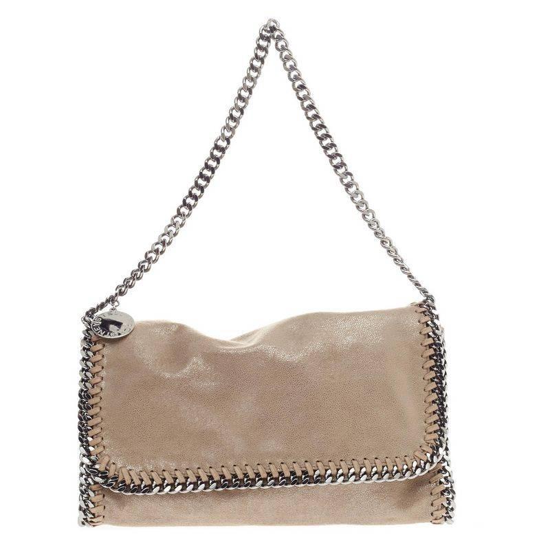 Stella McCartney Falabella Klappentasche Zottelhirsch