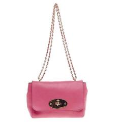 Mulberry Lily Chain Flap Leather Small