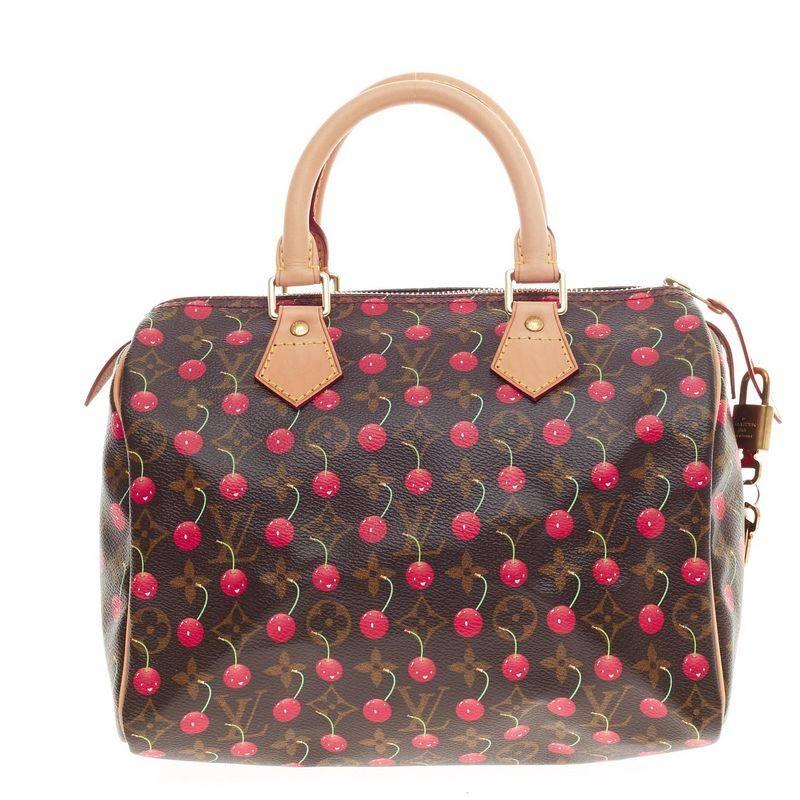 Louis Vuitton Speedy Limited Edition Cerises 25