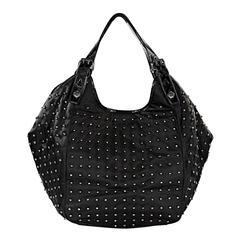 Givenchy Black Nylon Beaded New Sacca Small Hobo