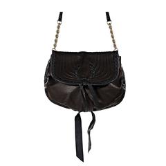 Black Nina Ricci Leather Crossbody Bag