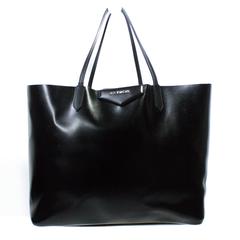 Givenchy Antigona Black Leather Shopper Tote