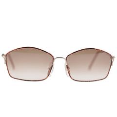 CHRISTIAN DIOR lunettes de soleil vintage pour femmes 2600 41 57/16 130 lunette brune