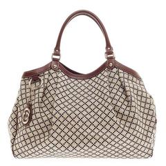 Gucci Sukey Tote Diamante Canvas Large