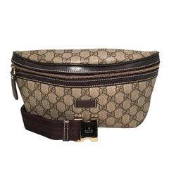 Gucci Monogram Canvas Belt Bag Fanny Bag Waist Bag