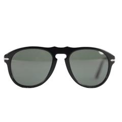 PERSOL black SUNGLASSES 649 MEFLECTO eyewear 95/31 54/20 140 3N with CASE 12