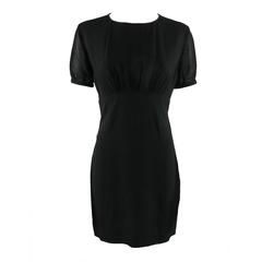 Saint Laurent Hedi Slimane Cocktail Dress with Sheer Back