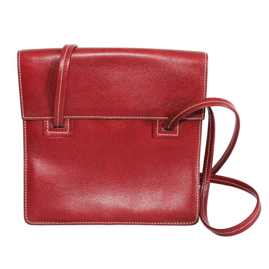 Rare & fabulous Delvaux Sellier handbag c.1990