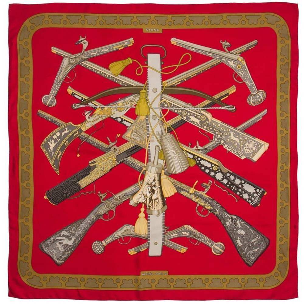 Gorgeous Hermès Diane Scarf 1972