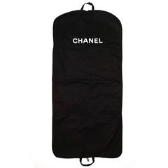 Chanel Black Canvas Garment Bag