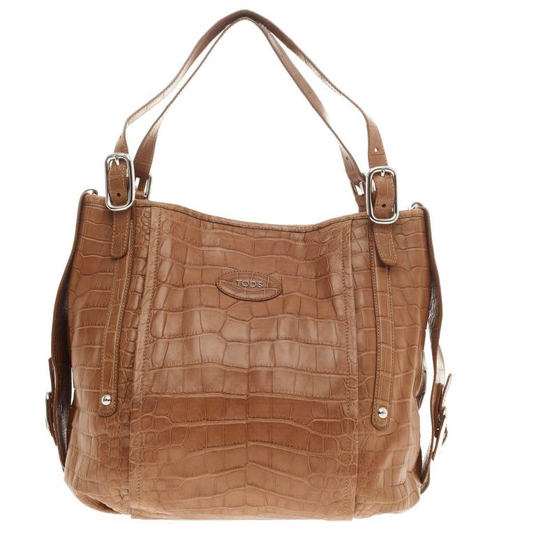Tod's crocodile bag shop