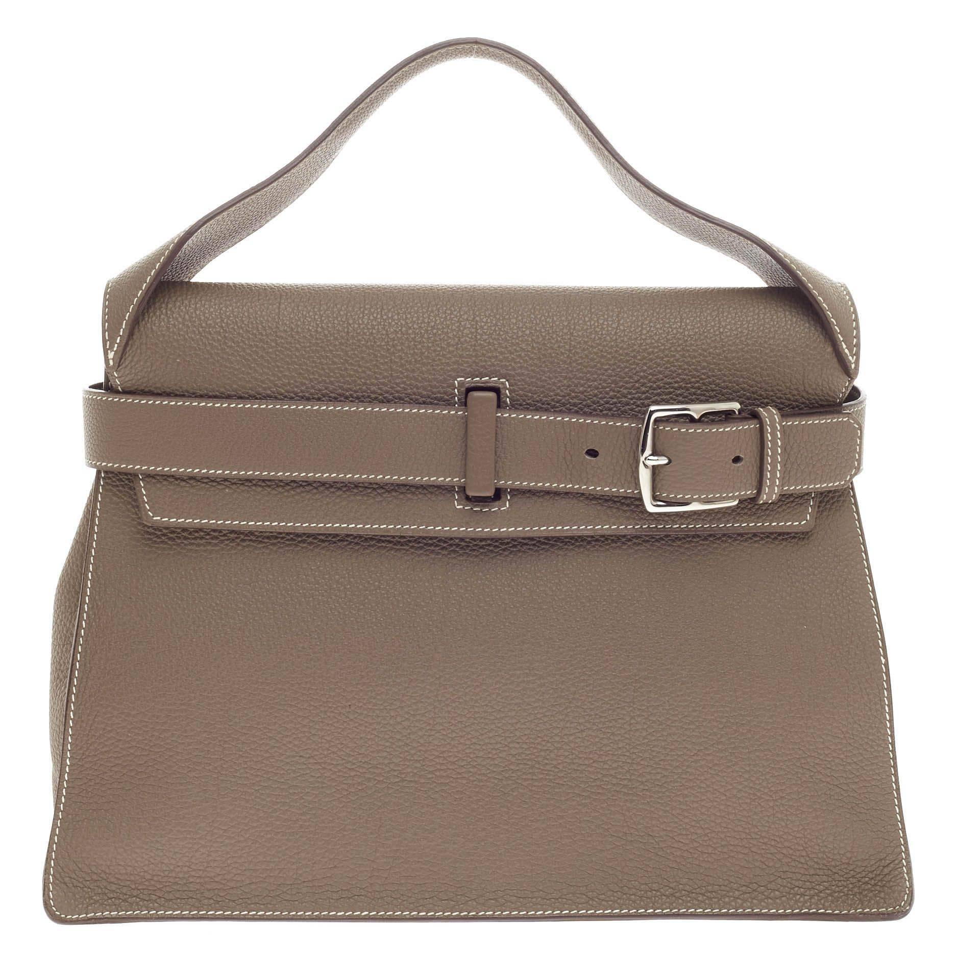 Hermes Etribelt Etoupe Togo with Palladium Hardware