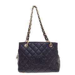 Chanel Petite Timeless Shopping Tote Caviar