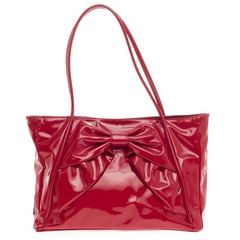 Valentino Betty Bow Tote Patent