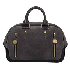 Louis Vuitton Graue Havane-Schalentasche aus Wildleder, gestempelt GM, Neu 2.270 $