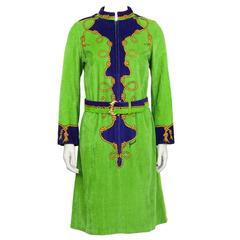 Jesurum Terry Zip Front Dress/Cover-Up 12