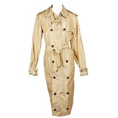 Tan Jean Paul Gaultier Trench Coat 9