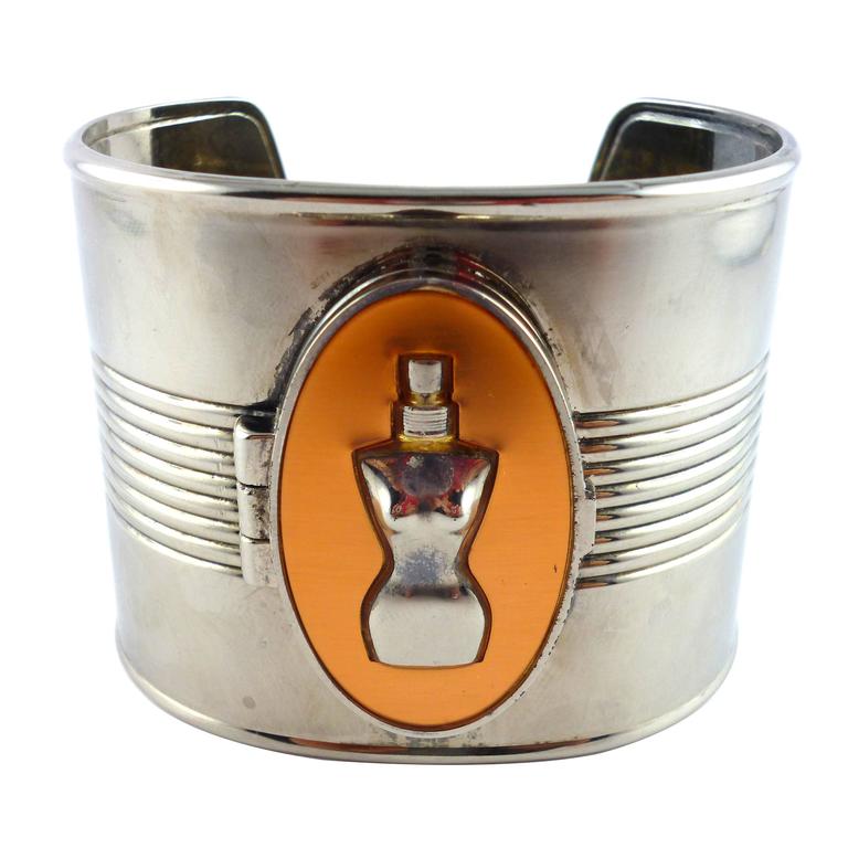 Jean Paul Gaultier 1990s Iconic Tin Can Cuff Bracelet At 1stdibs Jean Paul Gaultier 1990s Iconic Tin Can Cuff Bracelet For