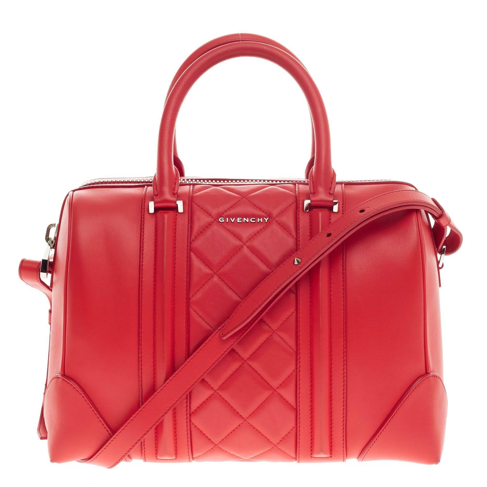 Givenchy Lucrezia Duffle Bag Quilted Leather Medium