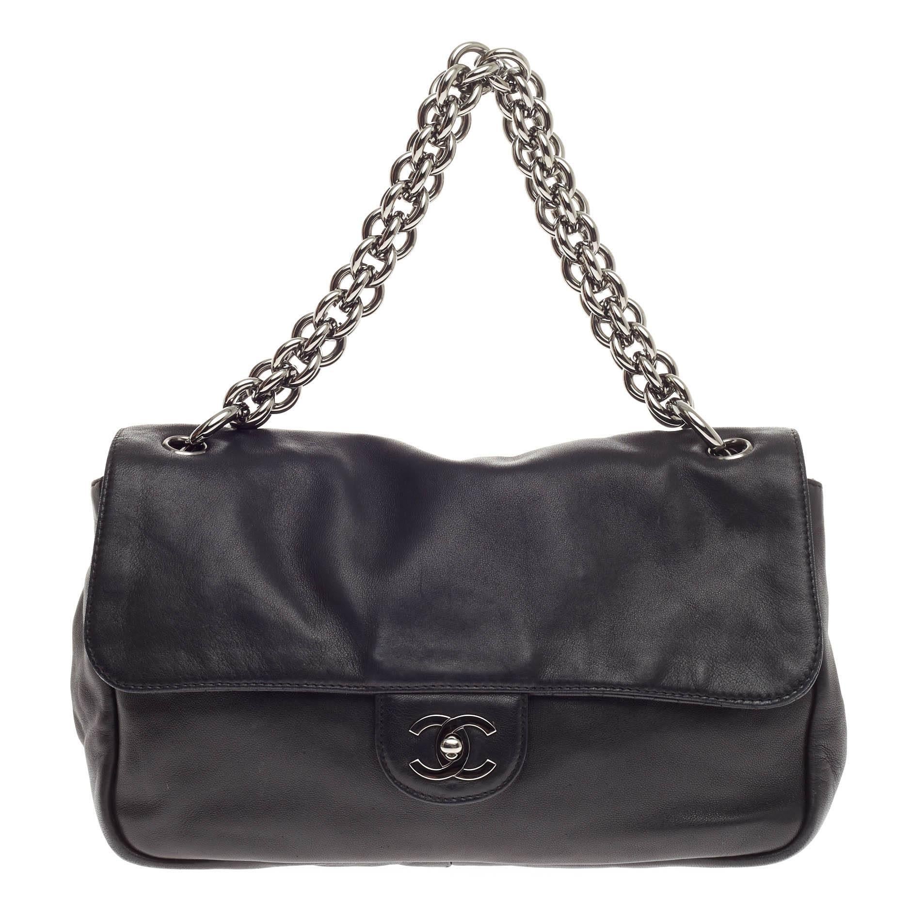 Chanel Soft et Chain Flap Lambskin Medium