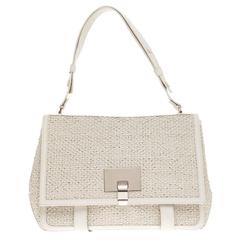 Proenza Schouler Courier Woven Leather Large