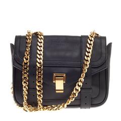Proenza Schouler Double Bag with Chain Leather Small