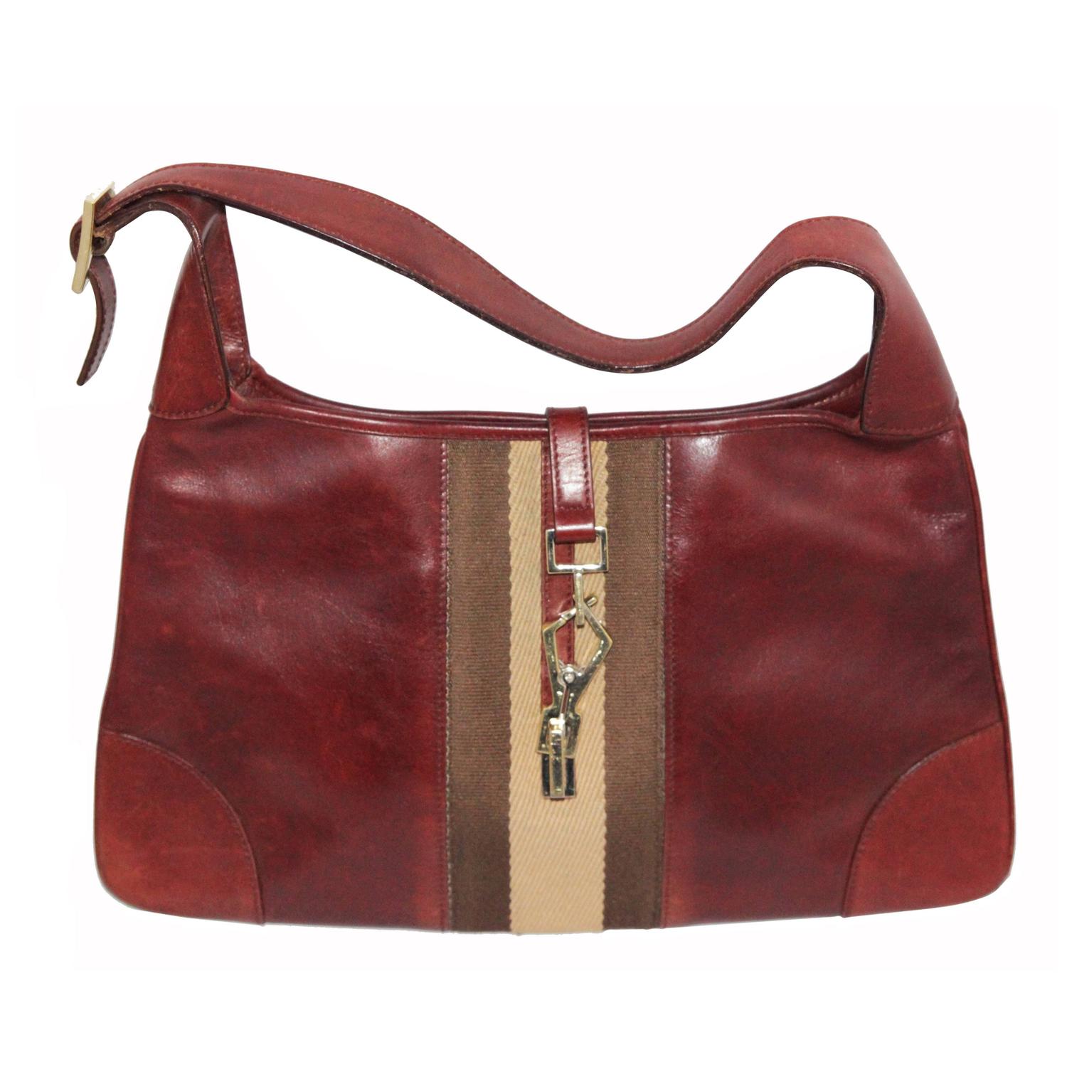 Gucci Vintage Jackie Handbag For Sale at 1stdibs